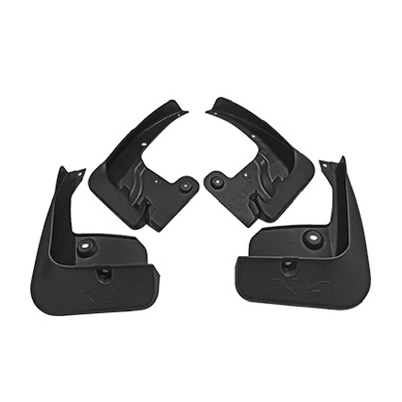 For Bmw X4 M Sports F26 2014-2018 4Pcs / Set Car Auto Soft Plastic Splash Flaps Fender Guard