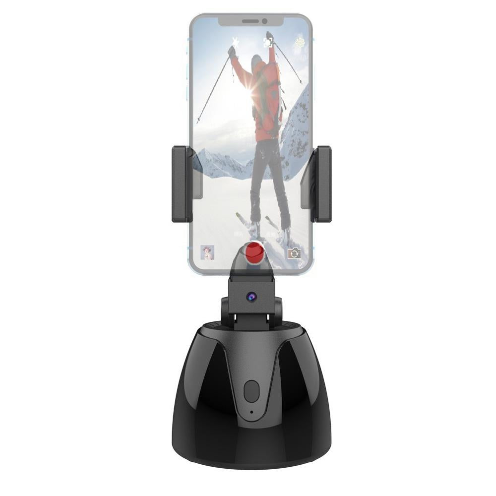 Smart 360-degree Follow-up Tripod Head with Live Video Recording and Charging