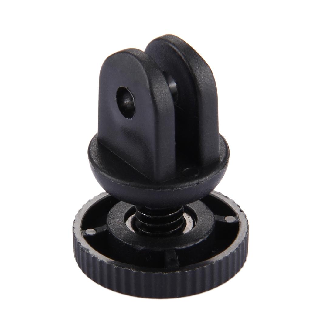 Universal 1 / 4 Screw Tripod Mount Adapter for Action Cameras - 3.9mm Screw Hole 2.2cm Diameter