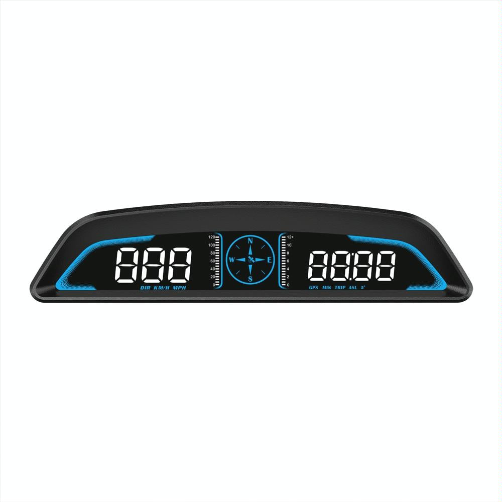 5.5 Inch Car Hud Display Gps Speed Alarm & Odometer