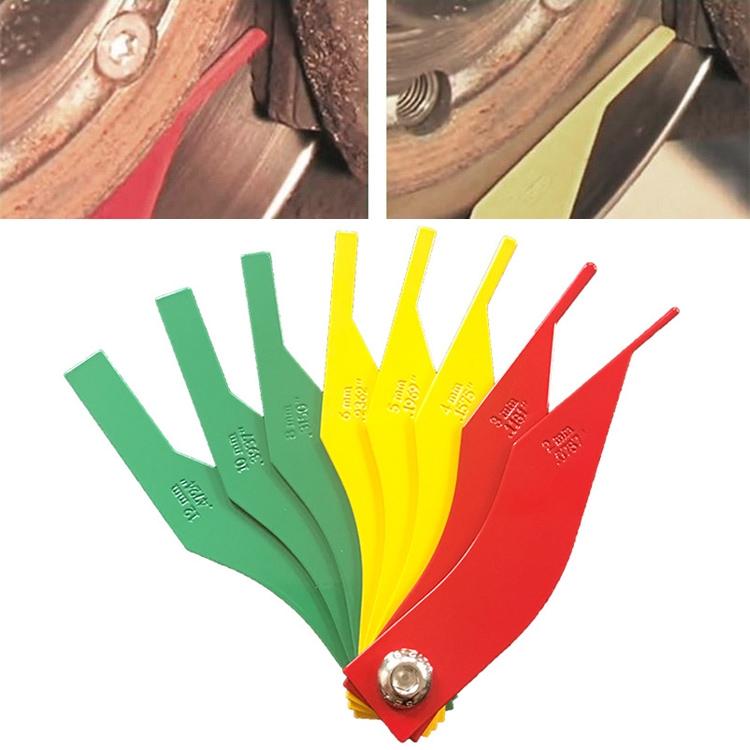 Brake Pad Thickness Gauge for Car - Scale Ruler