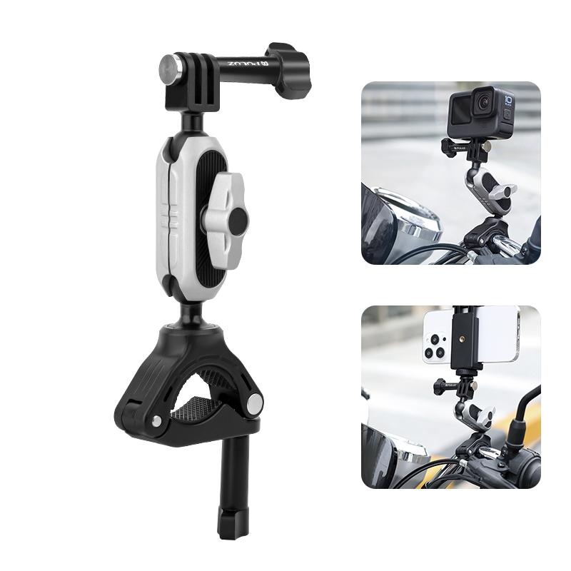 Universal Phone Mount for Handlebars with Clamp and Screw