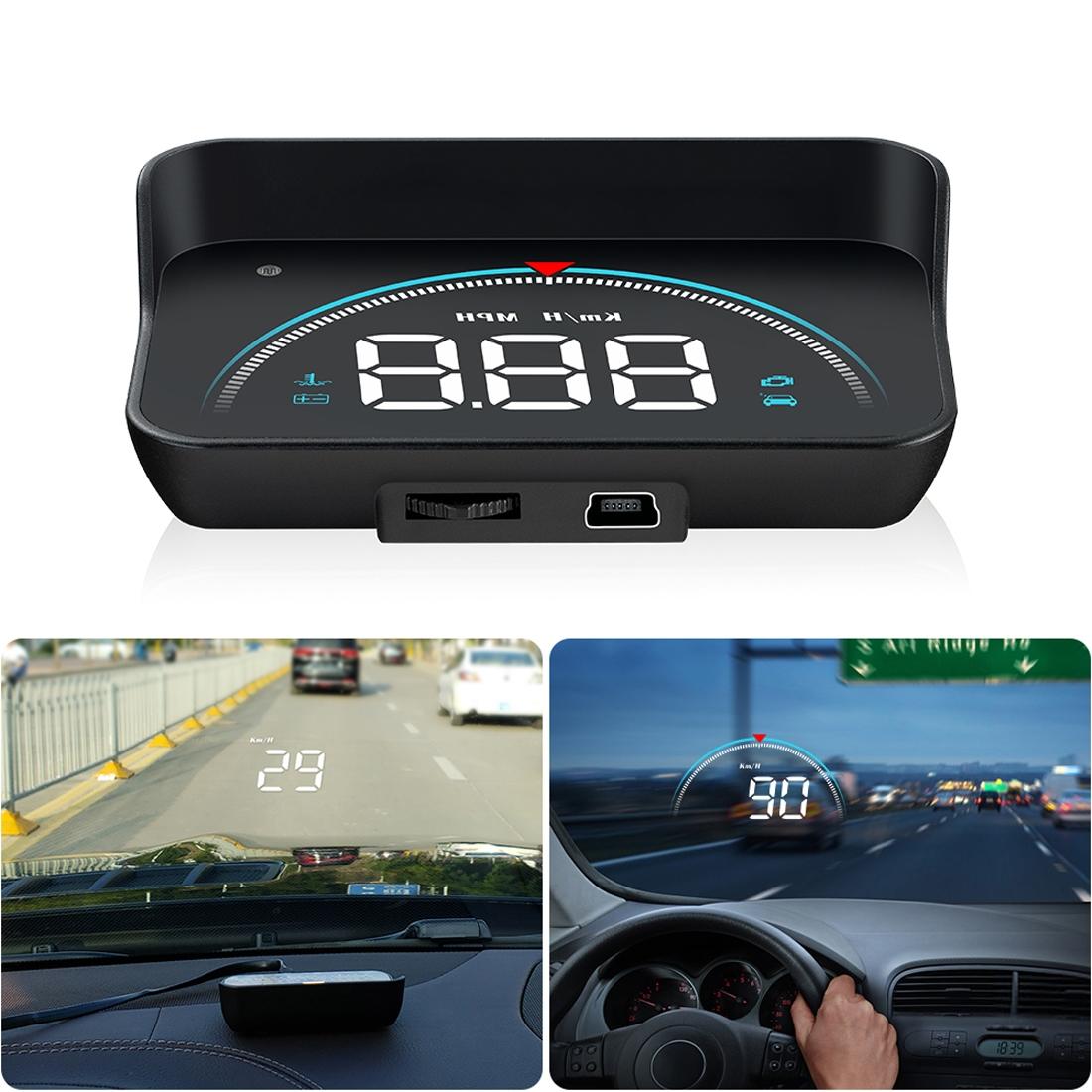 Universal Car Obd2 Hud 3.5 Inch Vehicle Head Up Display
