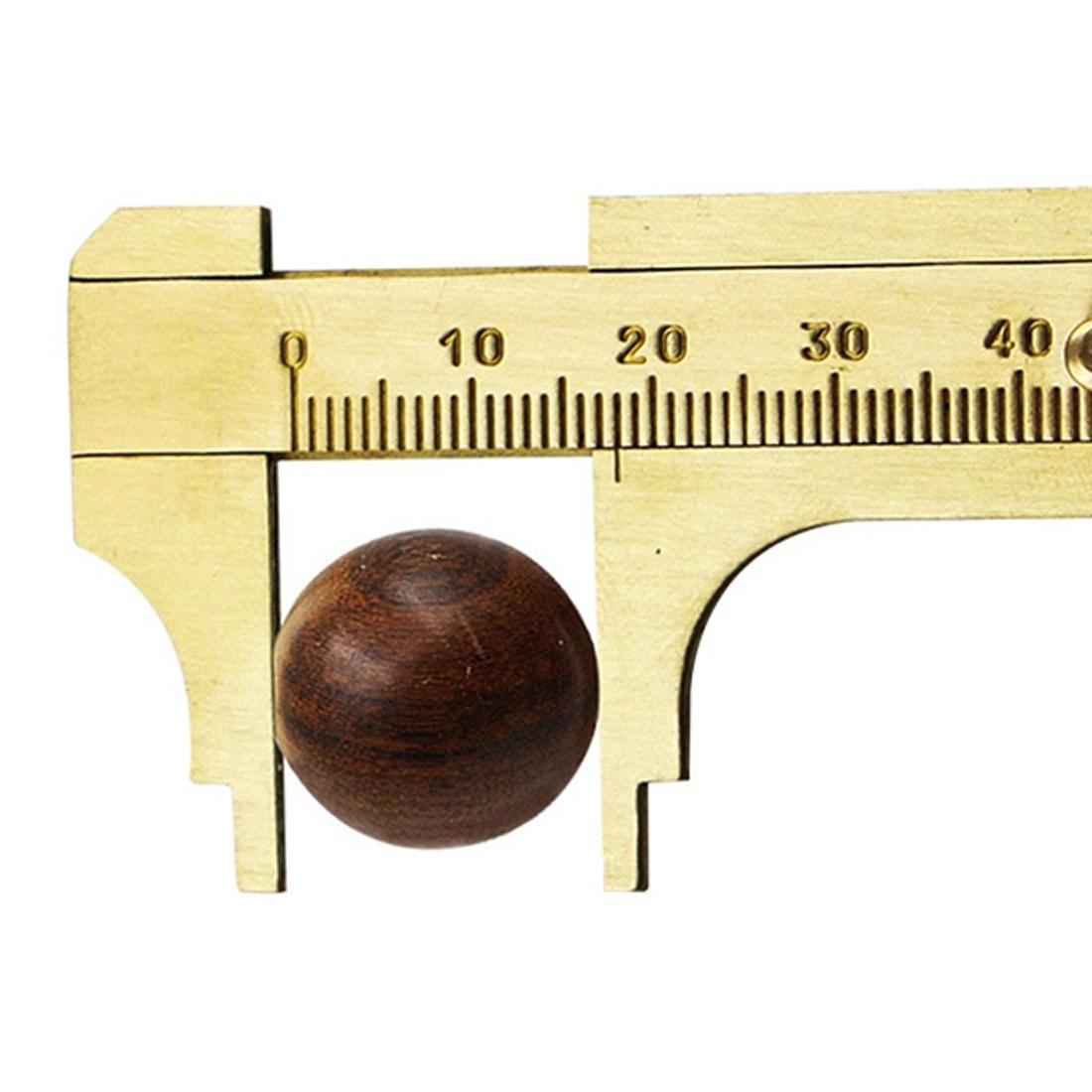 Mini Brass Sliding 100mm Vernier Caliper for Jewelry Measurement