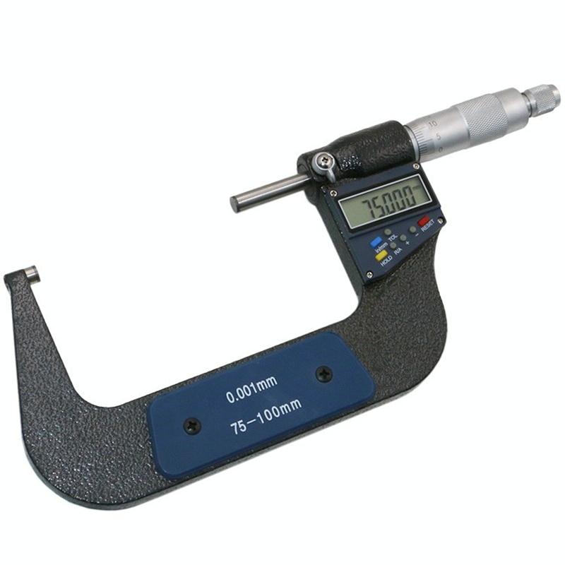 Precision Digital Micrometer - 0.001mm Resolution - 75-100mm
