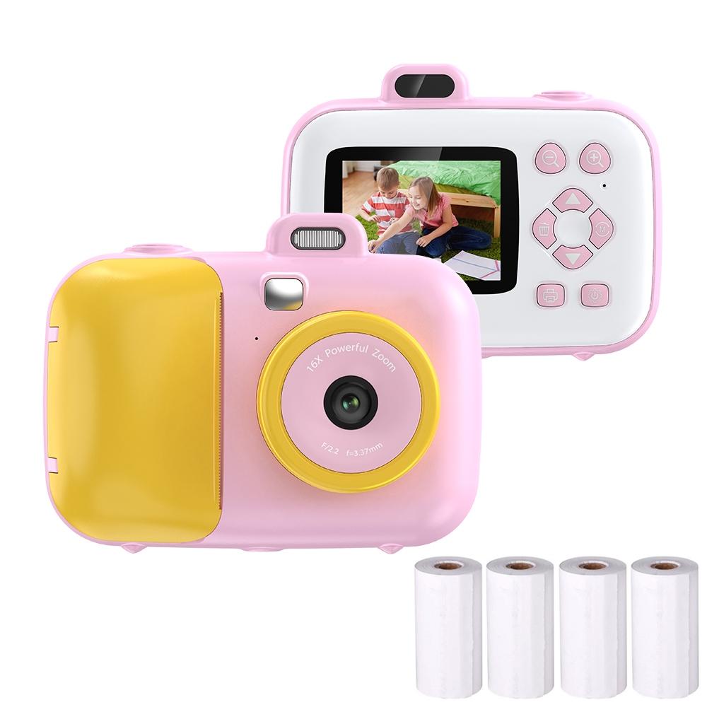 Smart Kids Thermal Camera With Printing Paper - 2.4 - Blue Focus - 503Af Pink Focus