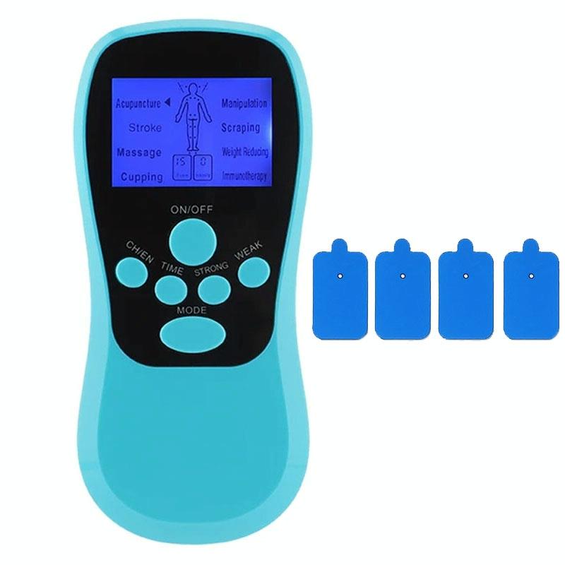 Blue Low Frequency Pulse Meridian Massage Instrument - Blue Standard