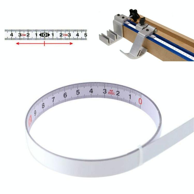 Self-adhesive Steel Ruler with 3m Tape Measure - Sticky Scale
