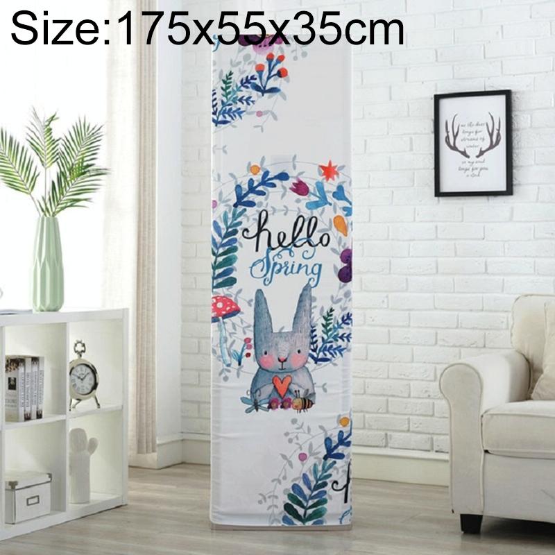 Rabbit Fabric Dust Cover for Vertical Cabinet Ac - 175x55x35cm
