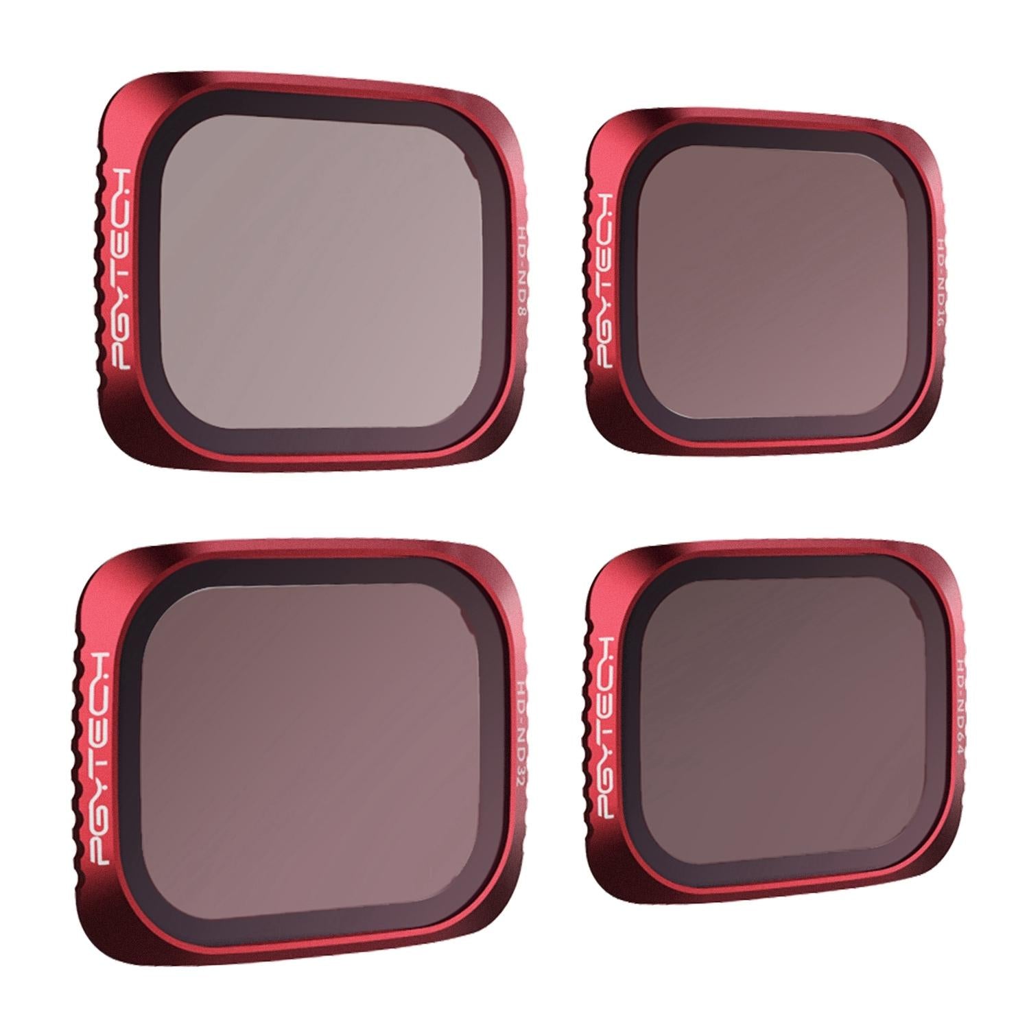 4-in-1 Lens Filter Kit for Dji Air 2s - Nd8 Nd16 Nd32 Nd64
