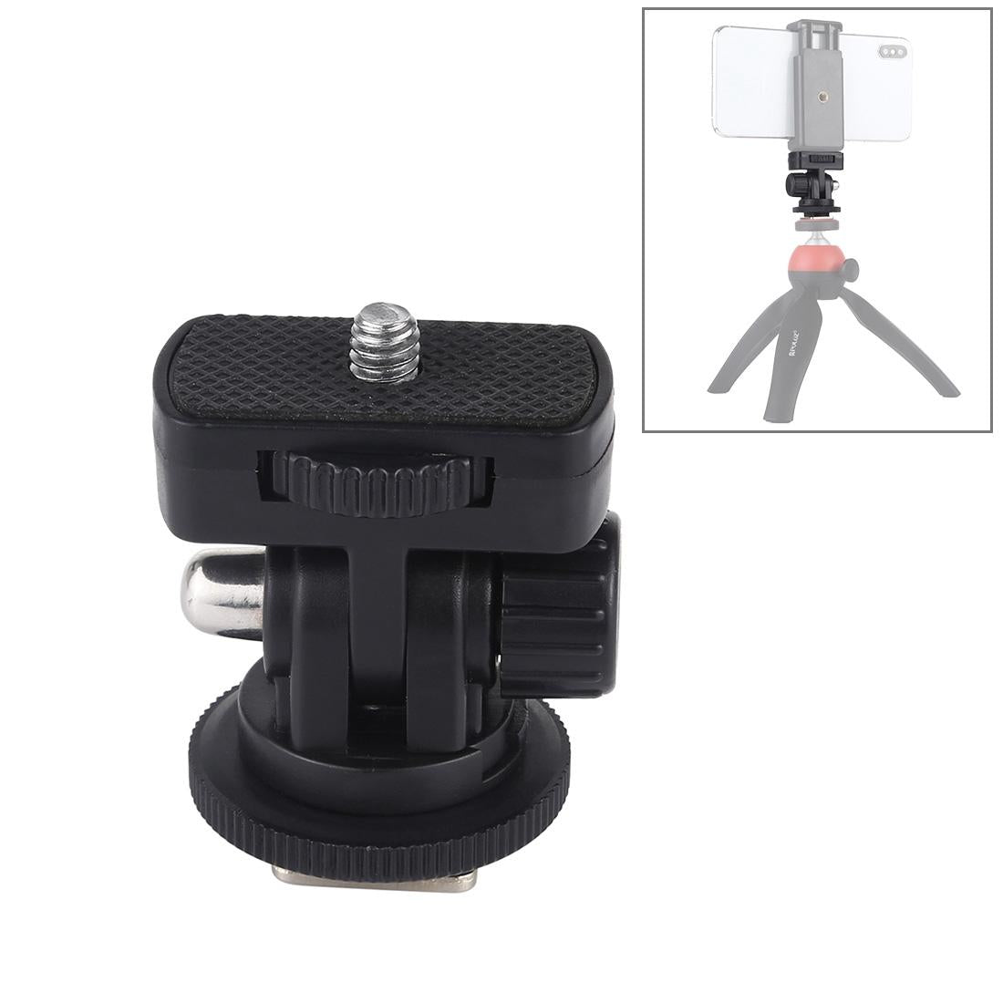 Cold Shoe Tripod with 1 / 4 Screw Thread