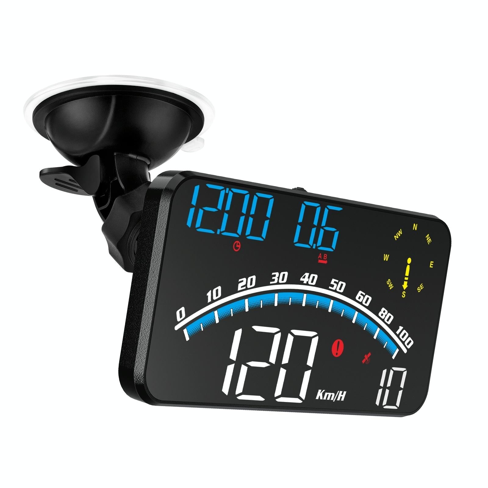 5.5 Inch Car Hud Gps Speedometer Odometer Projector