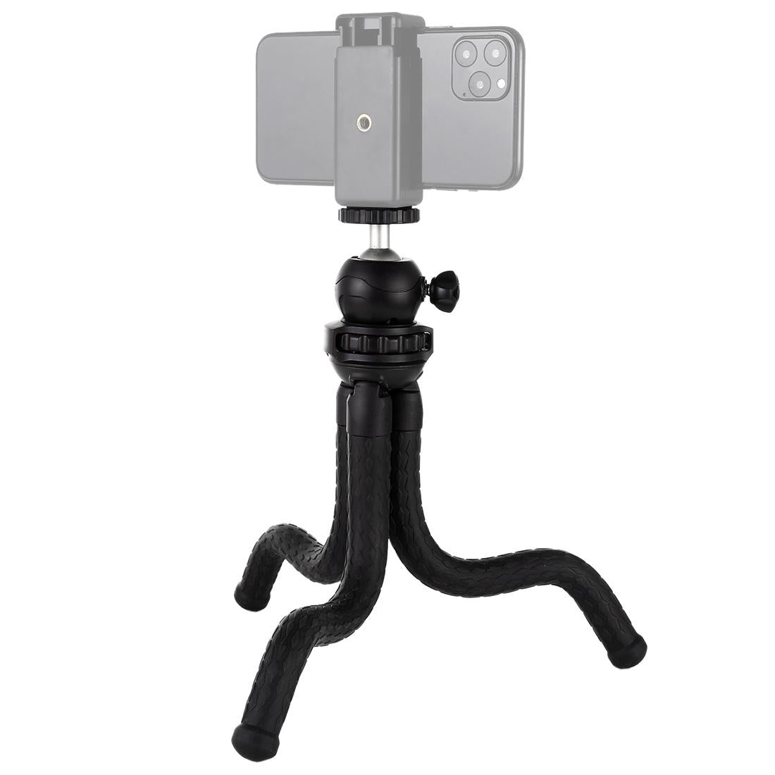 Flexible Mini Octopus Tripod with Ball Head for Slr Cameras Gopro and Cellphones - 30cmx5cm