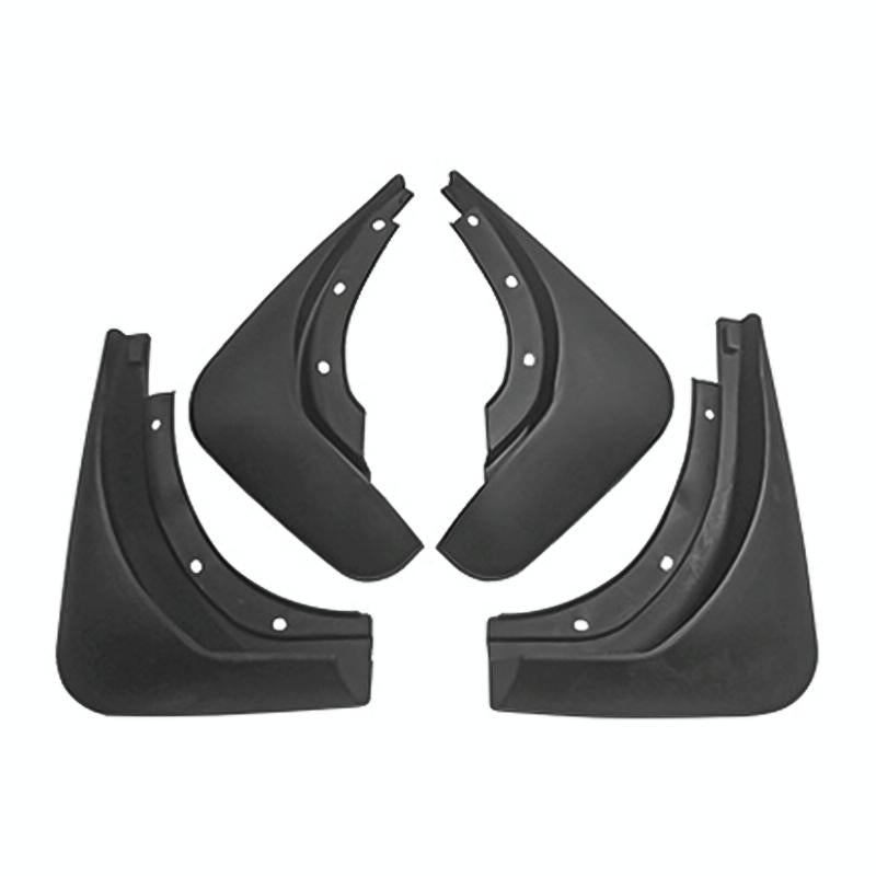 For Volkswagen Scirocco 2009-2016 4Pcs / Set Car Auto Soft Plastic Splash Flaps Fender Guard