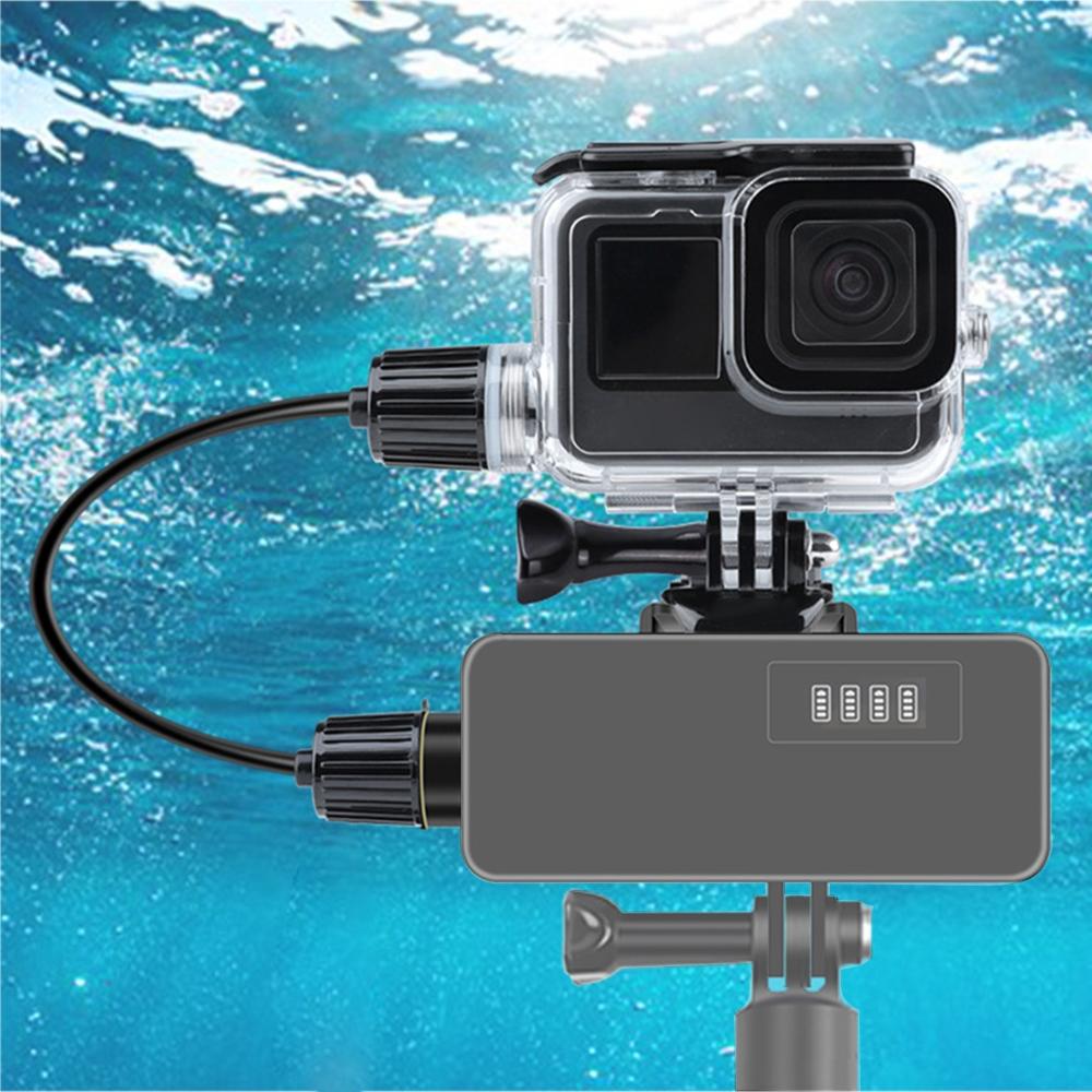 Waterproof Housing Case for Gopro Hero10 / 9 with Buckle Mount and Charging Compatibility