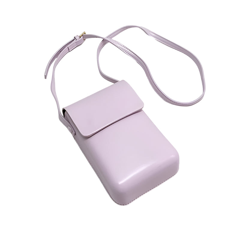 Stylish Purple Crossbody Phone Bag Versatile & Compact