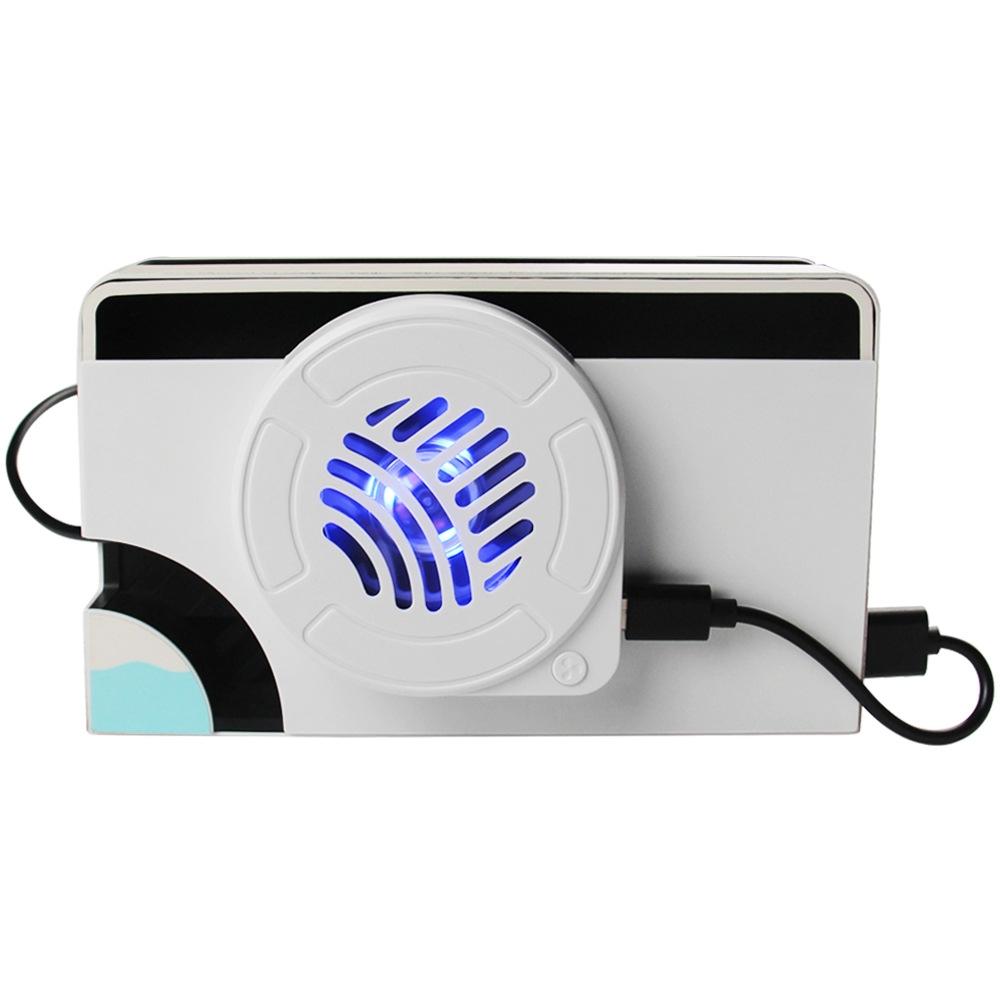 Oled Cooling Fan with Storage Base for Switch