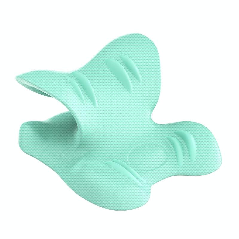 Cervical Massager C-Type Traction Support Pillow - Green