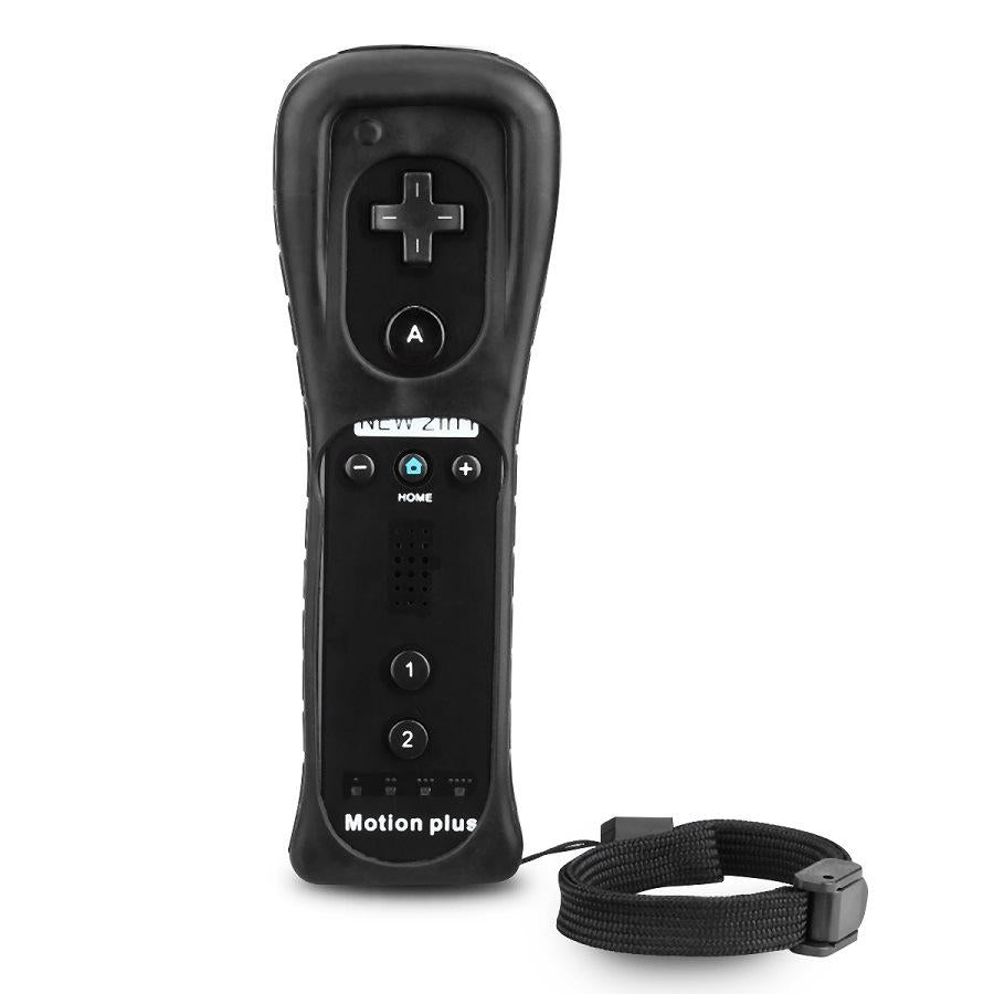 Wii / Wiiu Right Handle with Built-in Accelerator - 2 in 1 - Black