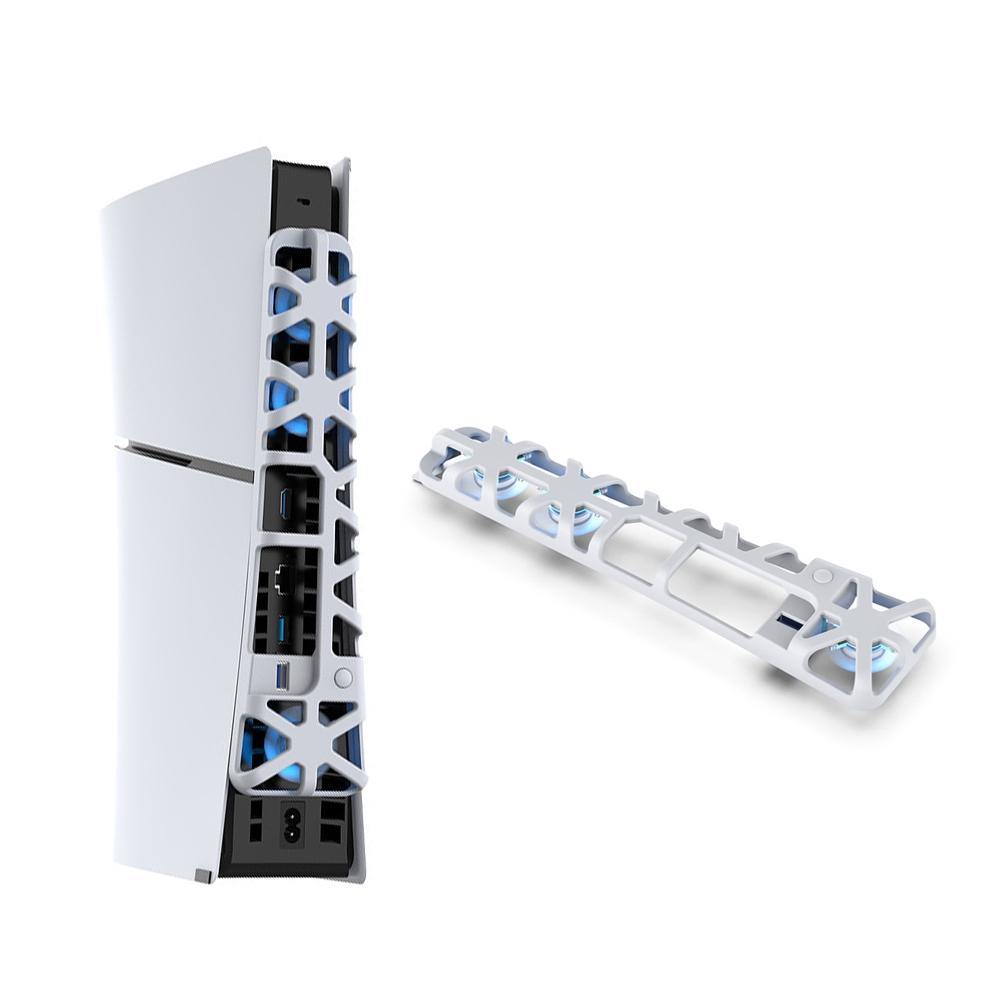 Thermal Cooling Fan for Ps5 Slim - Rear Blu Ray - White