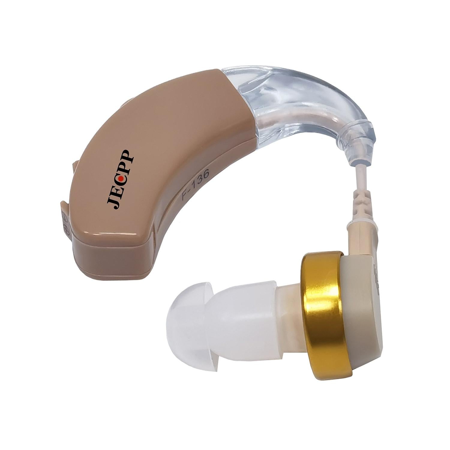Earhook Hearing Aid Amplifier Khaki Dc1.5V