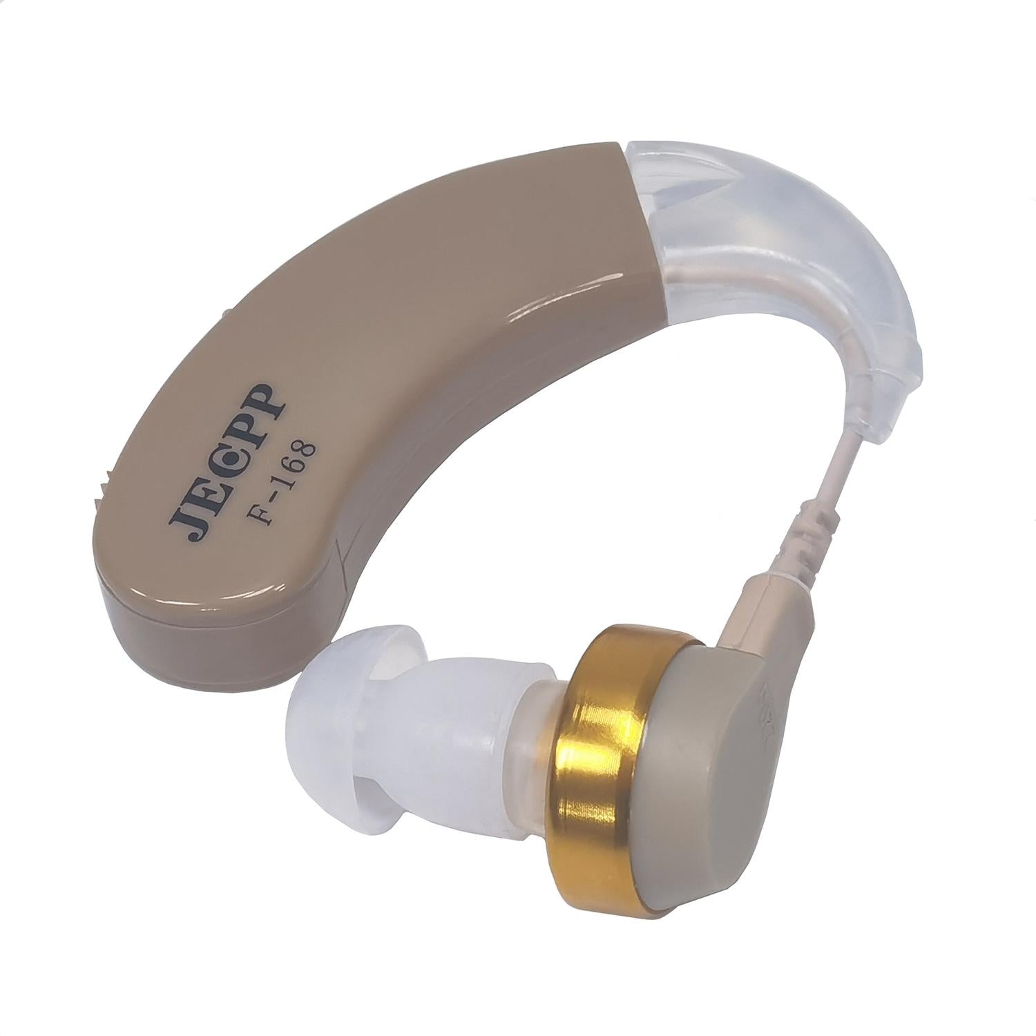 Earhook Hearing Aid Sound Amplifier Khaki
