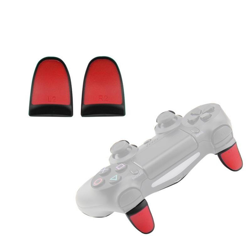 Enhanced L2r2 Buttons for Ps4 Gamepads - 2 Pairs - Red