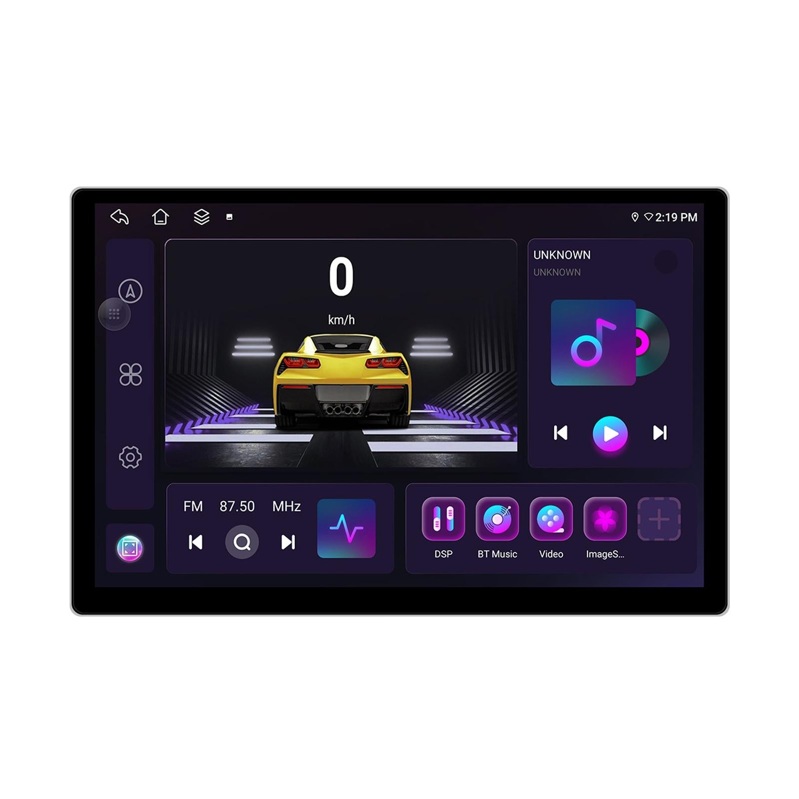 13.1 Inch Android Car Navigator - 4 + 64G - Universal Map - Carplay - Reverse Camera