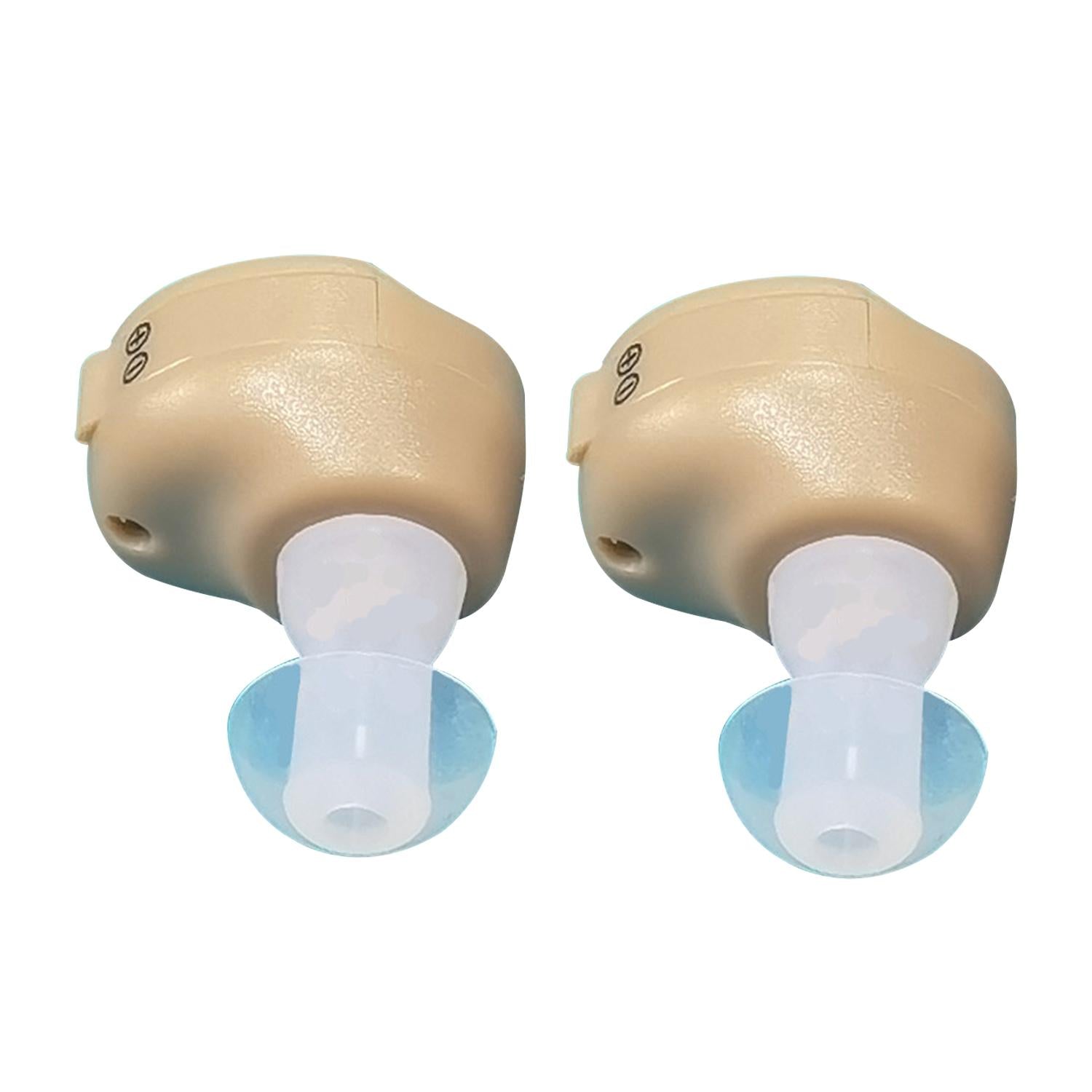 Portable In Ear Hearing Aid Amplifier Khaki