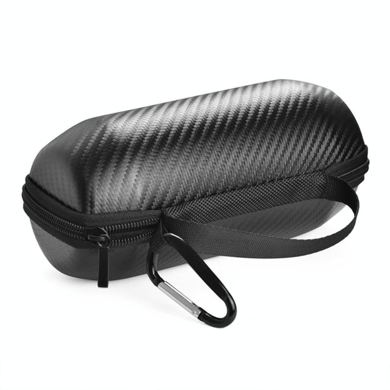 Carbon Fiber Bluetooth Speaker Bag for Jbl Flip 5 - Set of 2 Black