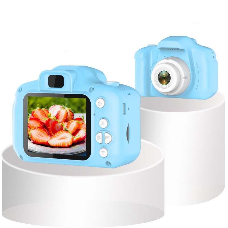 Portable 8.0mp Hd Children's Digital Camera with 2.0 Screen - Blue