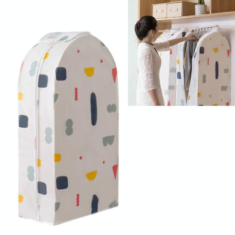 Small 3d Hanger Pocket Wardrobe with Dust Cover - Geometry