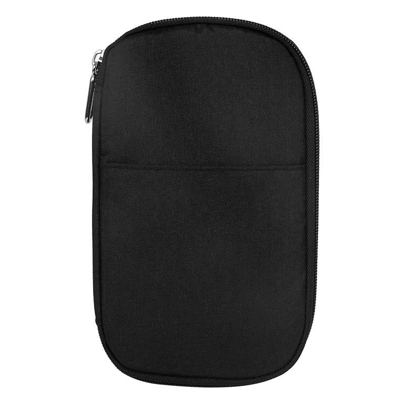 Multi Function Travel Storage Bag For Passports - Black