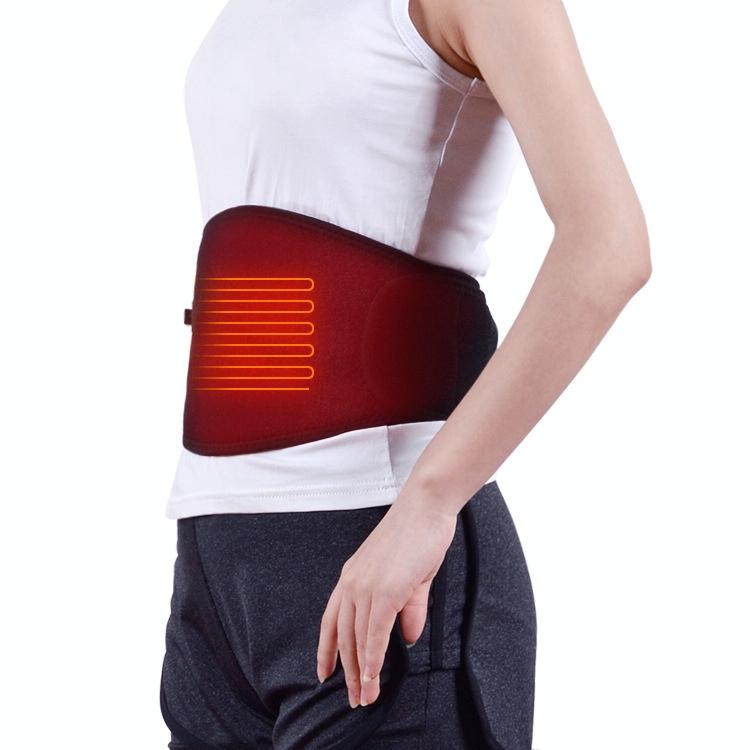 Electric Heating Waist Belt With Warm Hot Compress