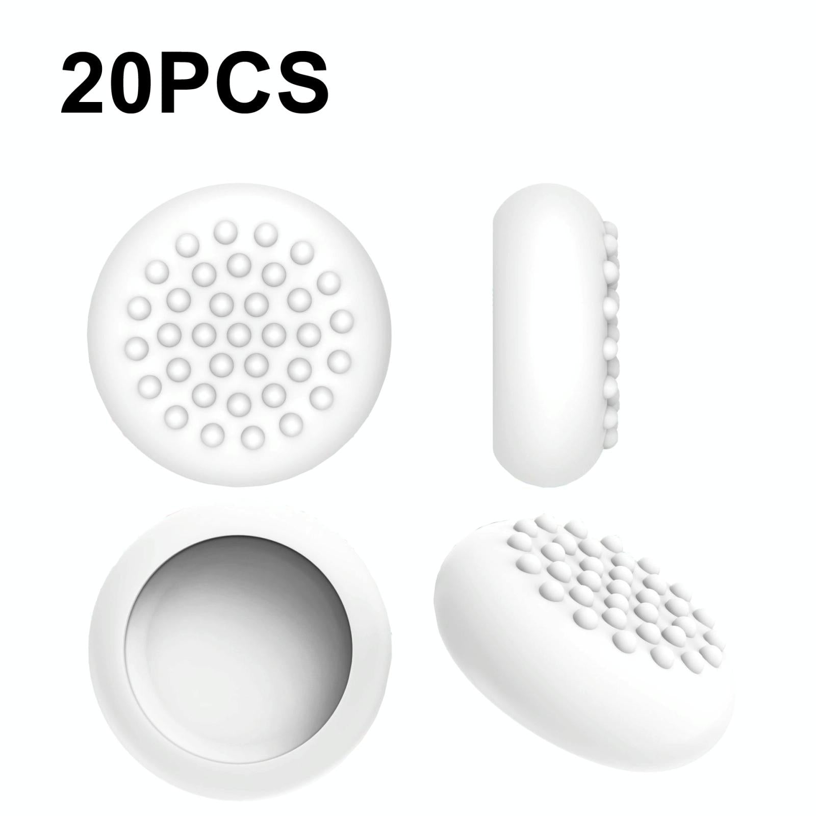 20-piece Silicone Vr Handle Covers for Meta Quest 2 - Enhance your Gaming Experience - White