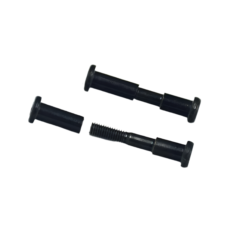 2-pack Inner Hex Lock Screws for Xiaomi Mijia M365 Electric Scooter - Black