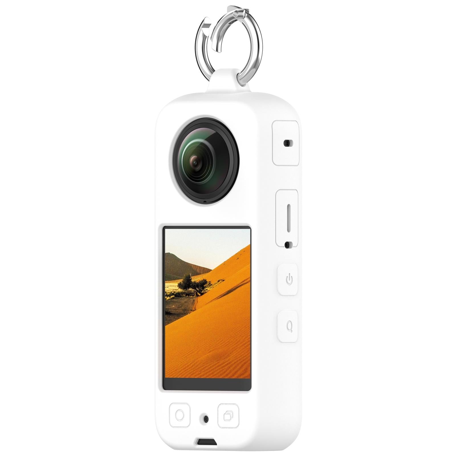 Silicone Protective Case - Portable and Compact - White
