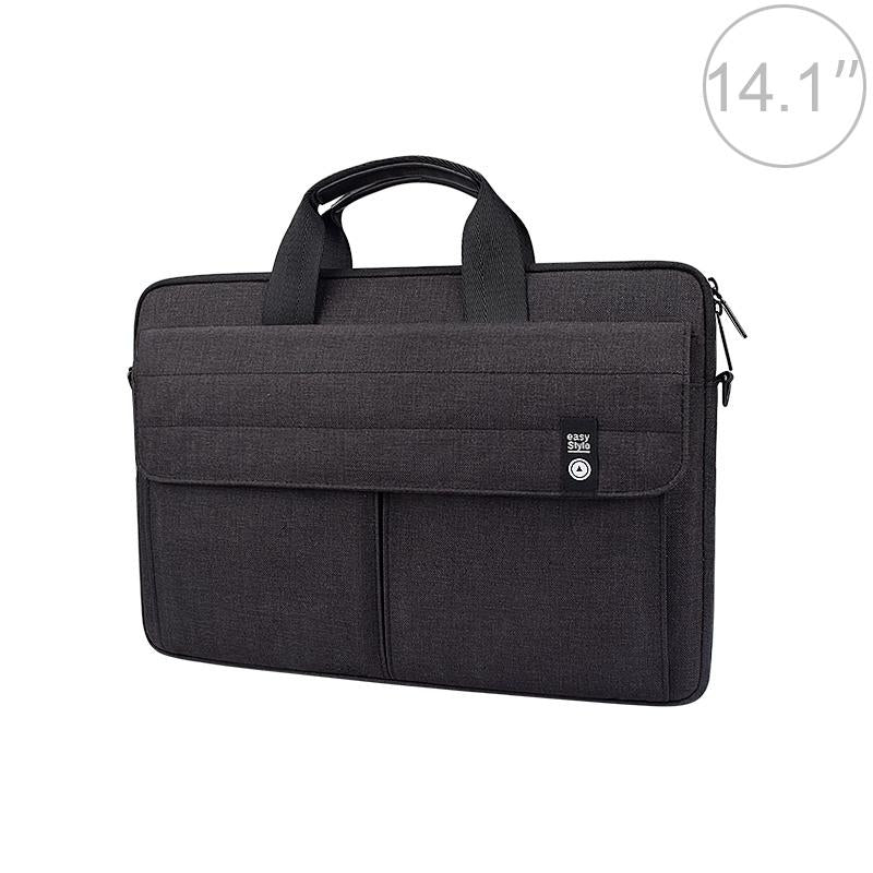 14.1 Inch Laptop Handheld Briefcase Storage Bag - no Shoulder Strap - Black