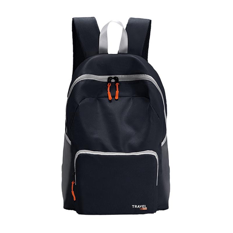 Foldable Sports Backpack For Mountaineering - Black