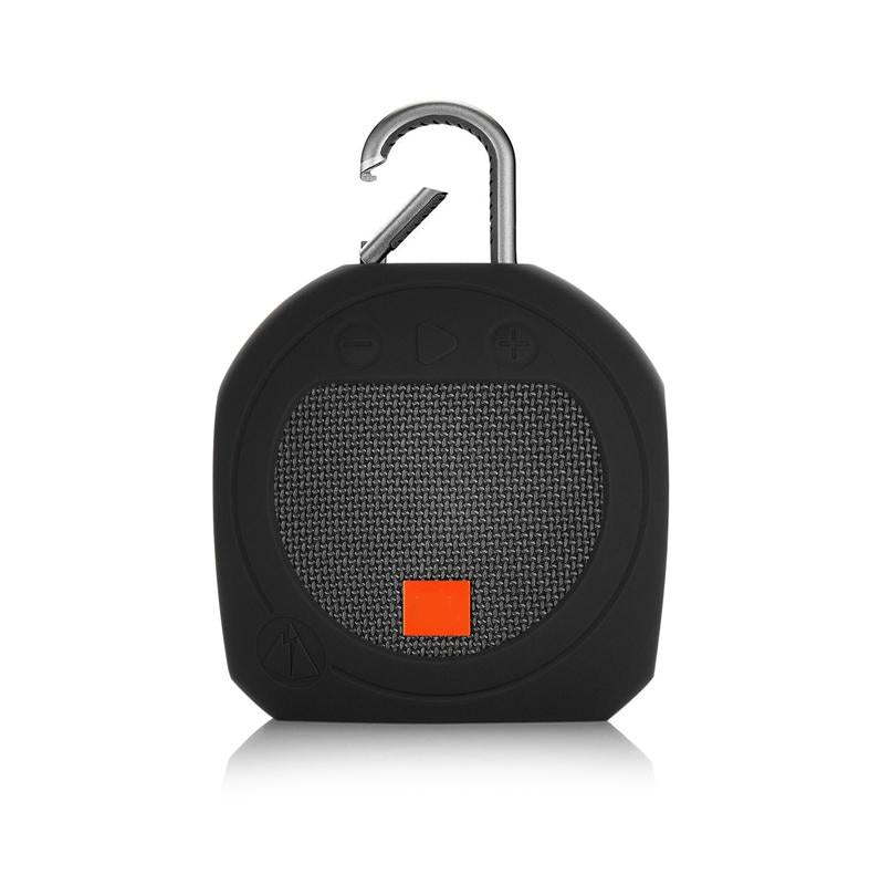 Protective Cover for Jbl Clip 3 Bluetooth Speaker - Anti-fall Silicone Storage - Black