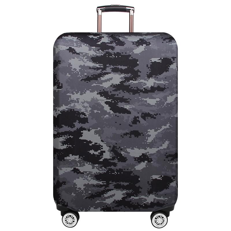 Protective Dustproof Cover for Travel Trolley Suitcase - Small Size - Camouflage 2