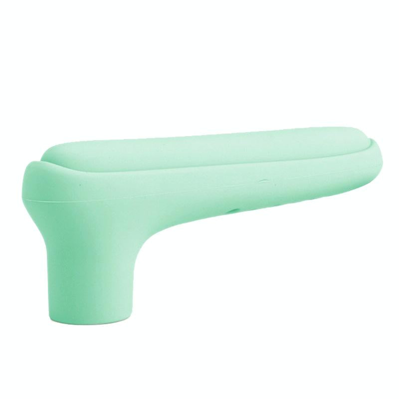 Childproof Silicone Door Handle Protector - Anti-collision Guard - Light Green
