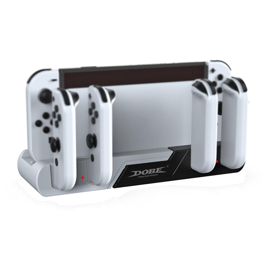 Switch Oled 4-in-1 Charging Dock - White Black