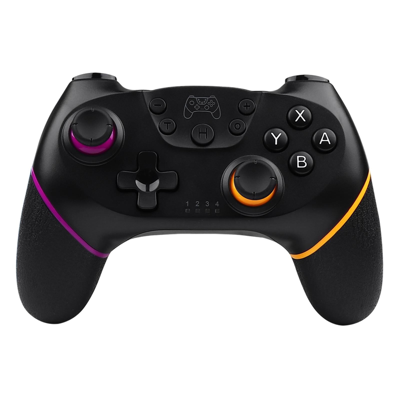 Macro Wireless Pro Controller with Wake-up Function - Purple Orange