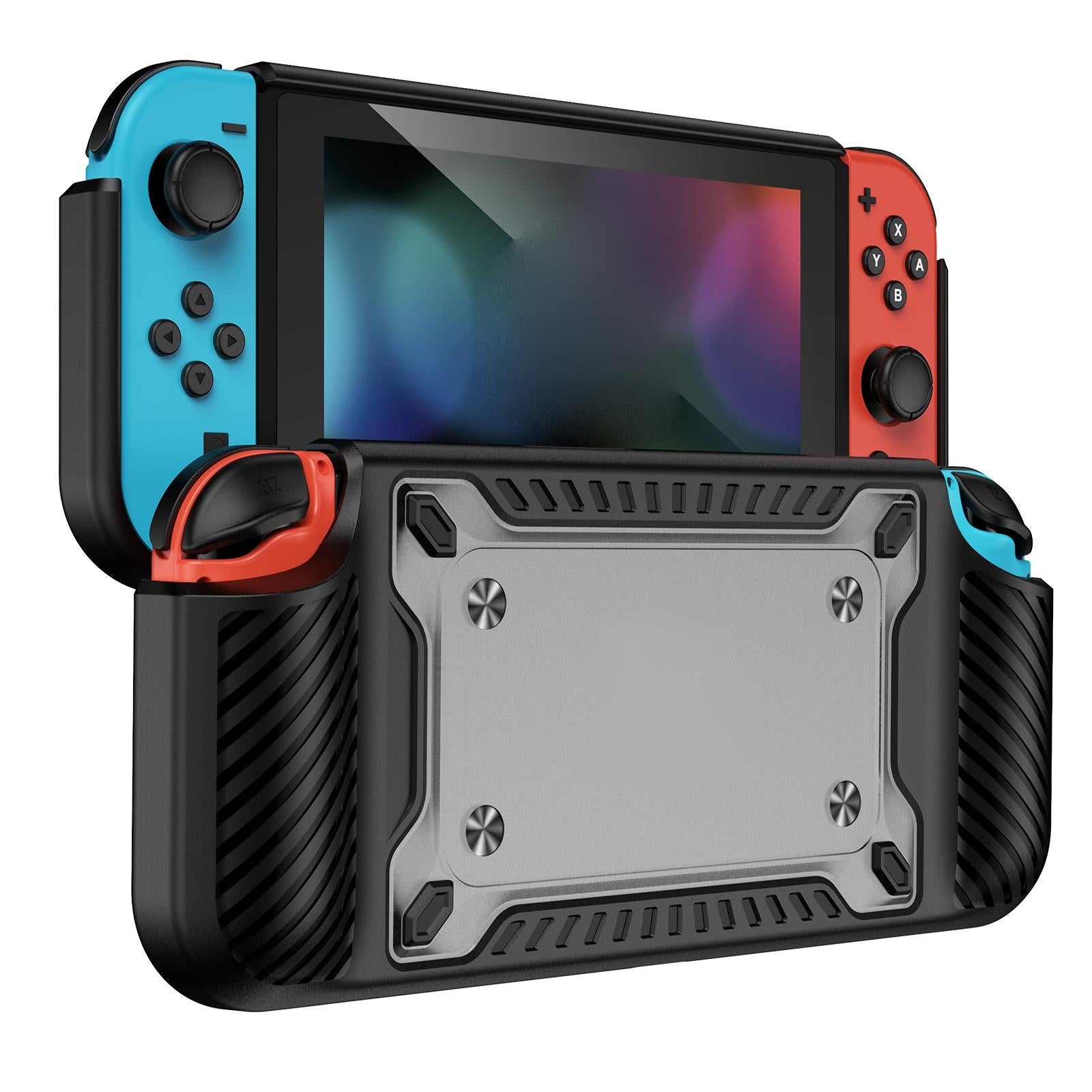 Protective Tpu Pc Case for Nintendo Switch Oled - Black