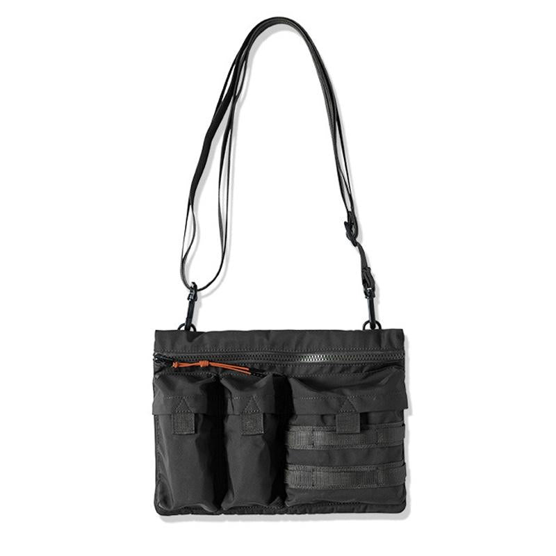 Carbon Black Single Shoulder Messenger Bag