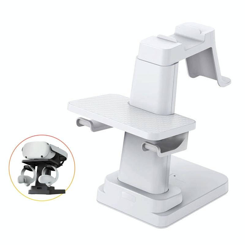 Universal Vr Headset Handle Bracket - Compatible with Pico4 Meta Quest Rift s Htc - White