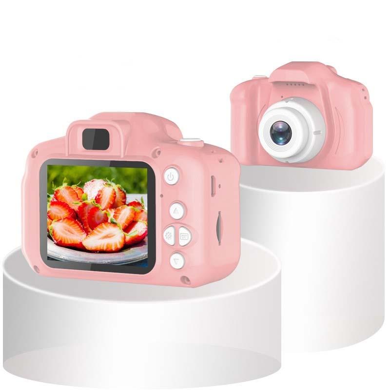 Portable 8.0mp Hd Children's Digital Camera with 2.0 Screen - Pink