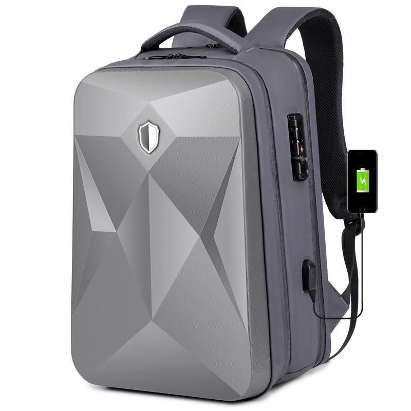 Waterproof Laptop Backpack with Usb Port - 17 Inch Capacity Password Lock