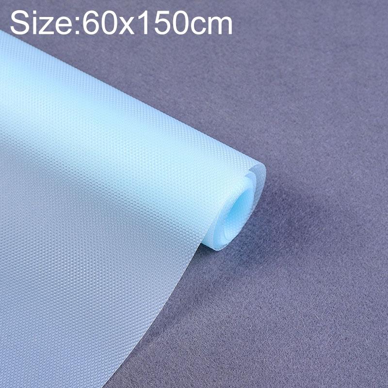 Waterproof Diamond Texture Cut off Cabinet Drawer Mat - 60x150cm - Blue